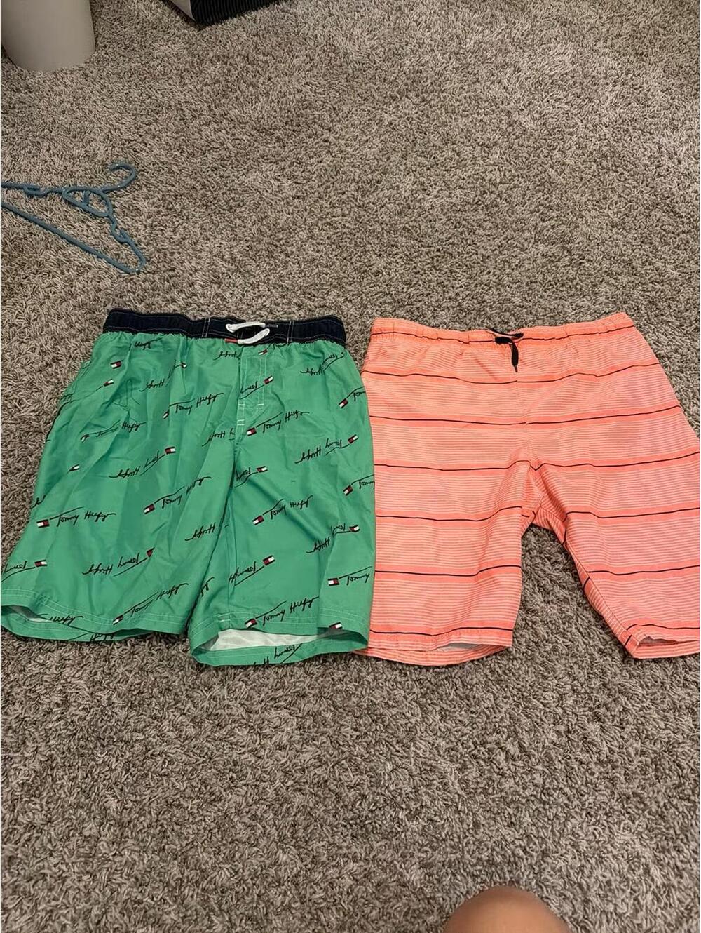 Tommy Hilfiger & Hurley Boys XL Swim Trunks Lot of 2